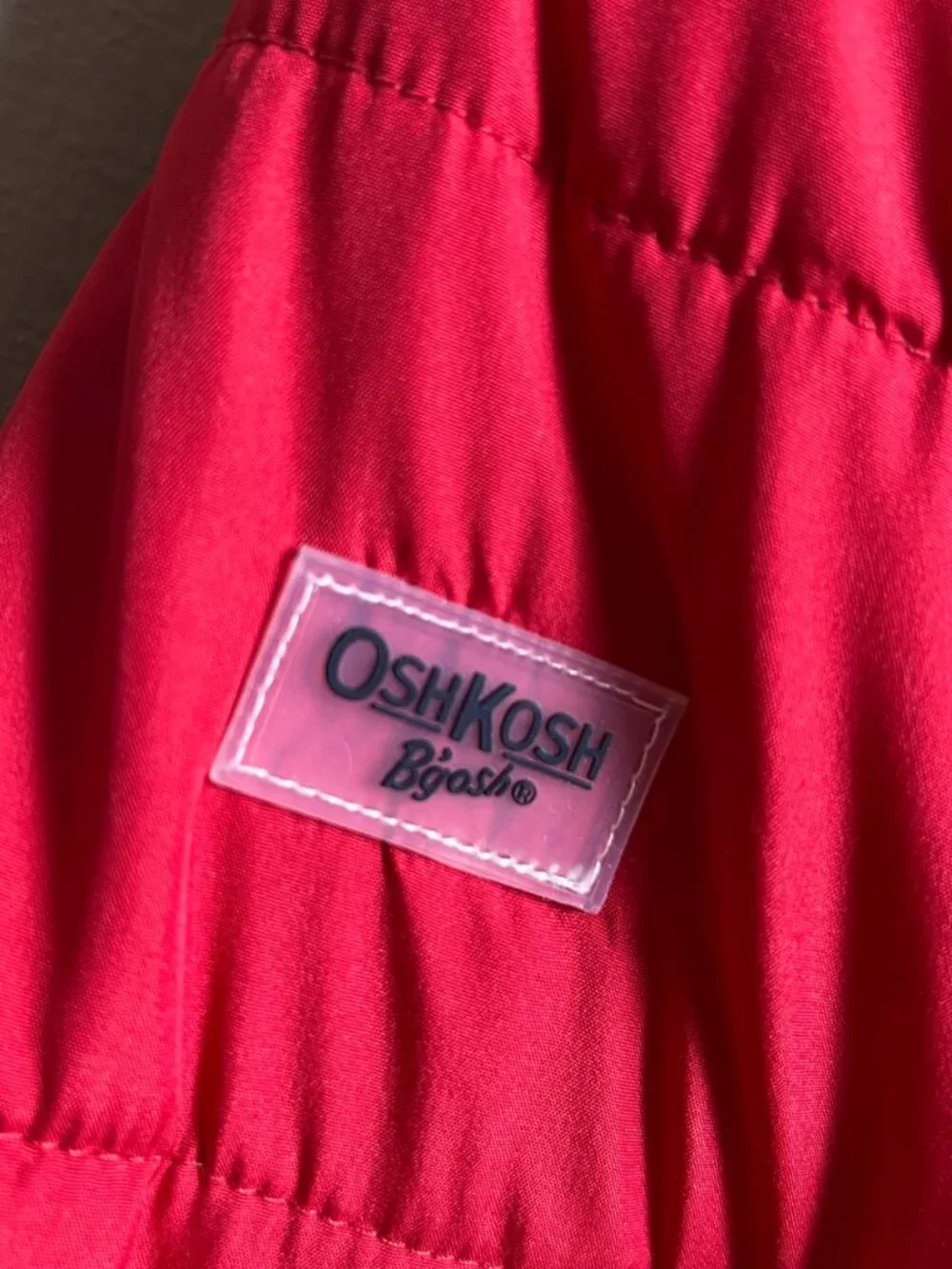 OshKosh‎ B'gosh Red Puffer Jacket Kids 4 Sporty